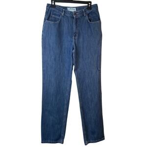 Orvis Womens Size 10 Jeans Medium Wash Denim Slim Straight Leg 30x30